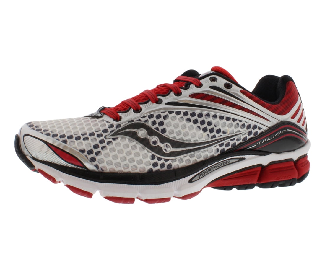 saucony triumph 11 mens whiteredblack