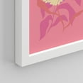 thumbnail image 5 of PixonSign Framed Canvas Print Wall Art Set - Pink Colorful Garden Flower Variety Poster Arts - Set of 9 Nature Wilderness Floral Botanical Vintage Wall Décor for Home Decoration - 8"x10" White, 5 of 5