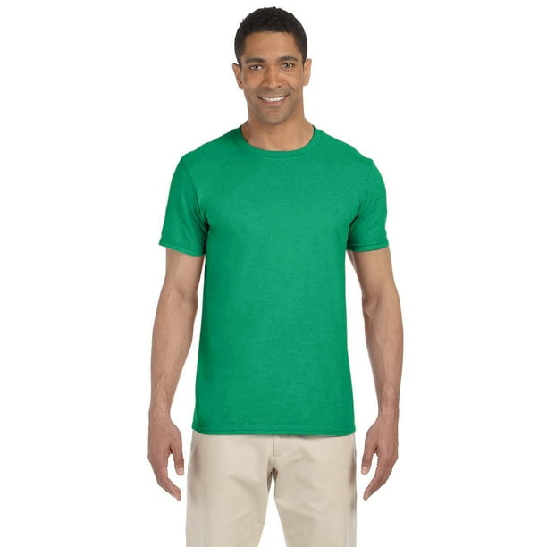 Egoism Theseus Inhibit Gildan, The Adult Softstyle® 4.5 oz. T-Shirt - KELLY GREEN - S - Walmart.com