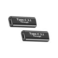thumbnail image 3 of Mini Adaptateur Portable 10Gbps USB3.1 Charge Rapide Type-C Synchronisation de Données Convertisseur de Transfert pour Ordinateur Portable, 3 of 5