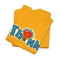 thumbnail image 3 of Think Skate Classic Logo Red Bulb 90s 00s Board Retro T Shirt Print - Gold / 3XL, 3 of 5