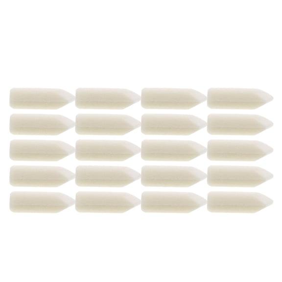 CTIRCHIU 20Pcs Paint Marker Brush Tip Replacement Nibs White Refillable Paint Pen Tips for Smooth Creative Use