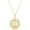 Yellow, variant on 14K White Gold Finish Round Cut White Diamond 925 Sterling Silver Celtic Knot Tree Life Pendant Necklace for Women
