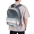 thumbnail image 5 of Goofa 3d Lighthouse in the Surf Printed Backpack,Laptop Backpack,Durable Anti-Theft Travel Work Backpack,Water-resistant Backpack, 5 of 9