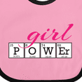 thumbnail image 4 of Inktastic Girl Power Girls Baby Bib, 4 of 4