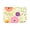 Color 7, variant on SPXUBZ Non Slip Flannel Polyester Floor Mat Kitchen Is The Heart Of The Home For Bathroom Kitchen Bedroom Decoration 24x16 inch