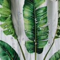thumbnail image 5 of Orinice Funny shower curtain tropical banana leaves watercolor bathroom set, 60x72, 5 of 7