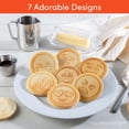 thumbnail image 2 of Good Cooking Non-Stick Emoji Smiley Face Pancake Pan with 7 Fun Mini Faces- Large Skillet Griddle Stovetop Makers - Pan Cakes for Kids Breakfast, Brunch, Parties, Birthday, Holiday, 2 of 5