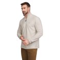 thumbnail image 4 of Chaps Men's & Big Men's Camden Quarter Zip Knit Sweater, Sizes S-2XL, 4 of 8