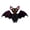 C, variant on Paper Honeycomb Pumpkin Bat Hanging Ball Decoration for Halloween Party Window Display