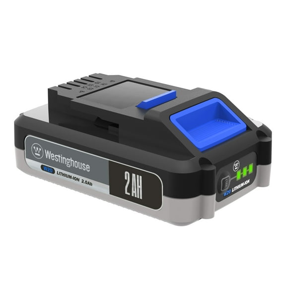 Westinghouse W20V2AH 20 Volt 2AH Lithium-ion Battery, Compatible with All 20V Cordless Lawn Tools (WLB 20V, WST 20V, WHT 20V, WMow18 40V)