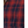 thumbnail image 6 of MODA NOVA Junior's Plaids Adjustable Strap Above Knee Suspender Dress, 6 of 6