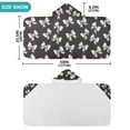 thumbnail image 3 of joogoo Bow Kids Hooded Beach Towel Baby Bath Towel 23.5"x50", 3 of 7