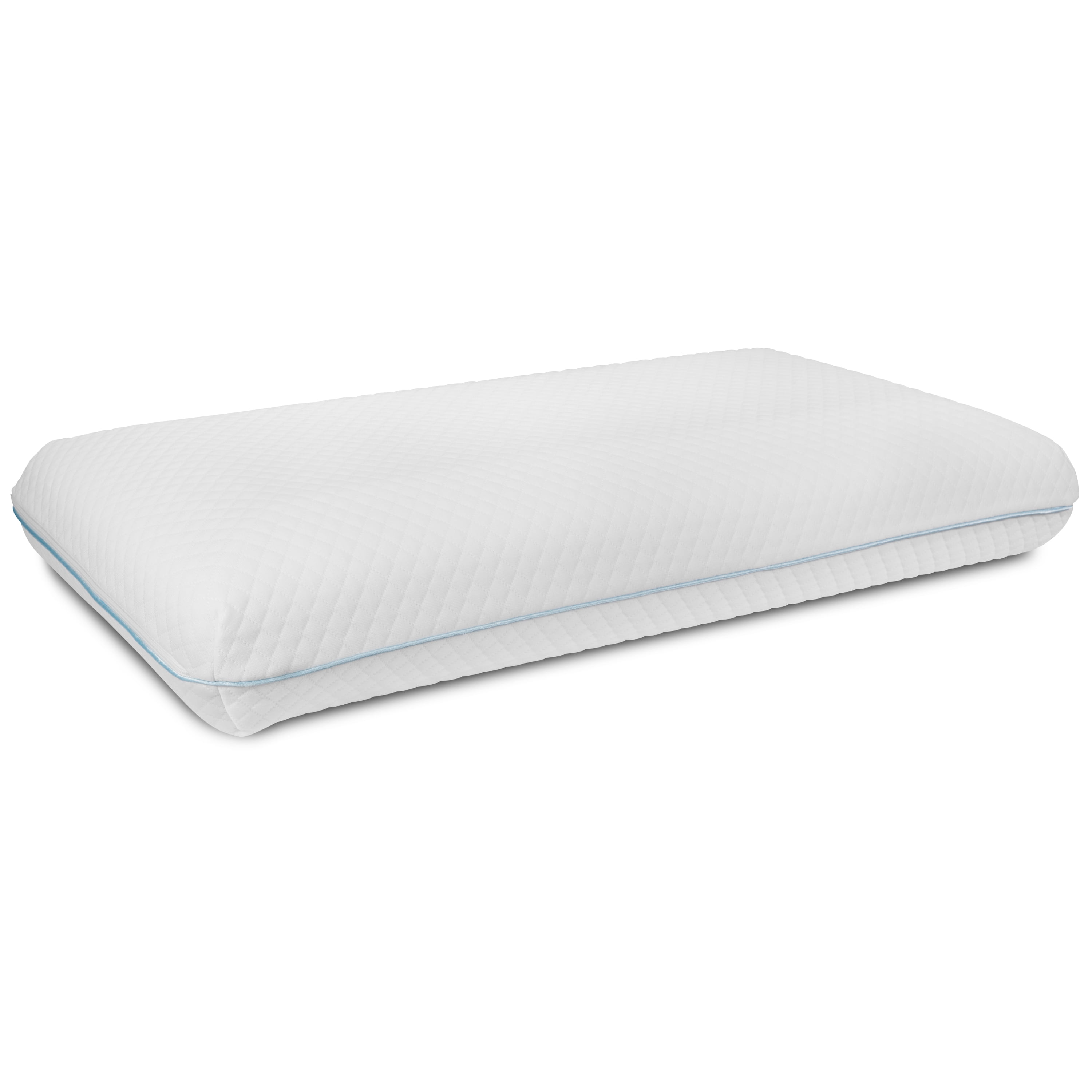 Ultra Slim Thin Free Shipping! Sleeper Memory Foam Pillow for Side Sleepers 