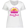 thumbnail image 3 of Inktastic Summer Enjoy the Sunshine Destin Beach Florida in Pink Women's Plus Size T-Shirt, 3 of 5