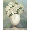 thumbnail image 2 of Gladding, Pamela 26x32 White Modern Wood Framed Museum Art Print Titled - Floral Urn II, 2 of 4