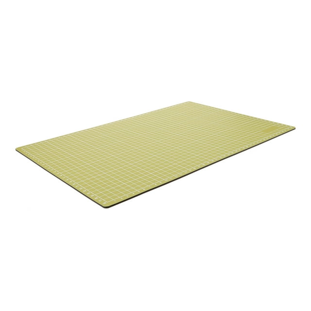 OULII Lightweight Green Cutting Mat for Crafts Sewing and DIY Projects Durable Plastic