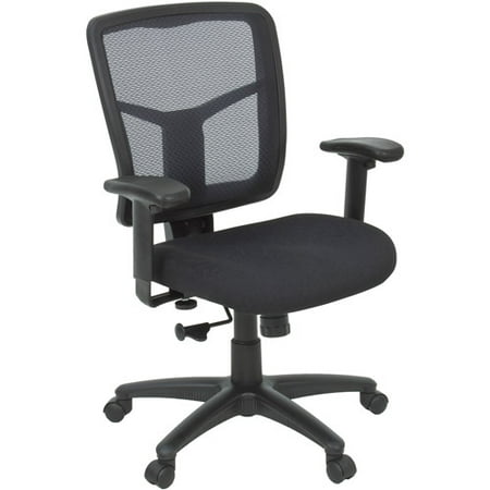 Regency Kiera Mesh Back Swivel Office Chair, Black