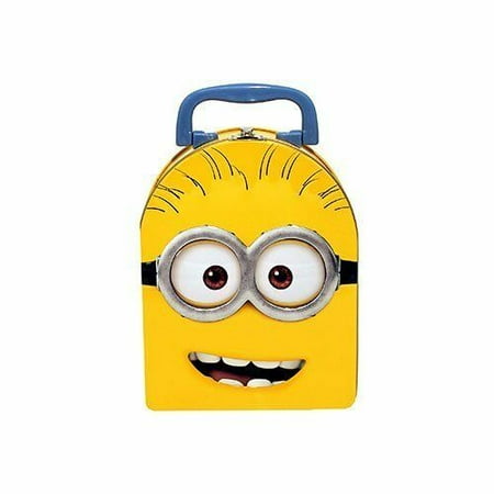 Lunch Box Stationery - Despicable Me Minions Carry All Tin Stationery Lunch Box - Phl