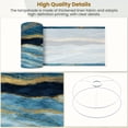 thumbnail image 4 of Lampshades 2 Pack abstract blue marble fake stone texture liquid paint gold foil glitter 13"x13"x10" Light Shade for Table Lamps Floor Lamps Drum Lamp Shades Lampshade Replacement Easy Assembly, 4 of 8