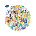 thumbnail image 3 of 50PCS Disney Princess Officially Licensed Cinderella Aurora Ariel Belle Jasmine Mulan Tiana Vinyl Waterproof Stickers Gifts Cartoon for Water Bottles, 3 of 4