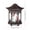 Brown, variant on Zen Pavilion Lantern Aroma Diffuser & Night Light, 160ml Essential Oil Diffuser with 2 Mist Modes, USB Direct Charging Japanese Style Zen Garden Humidifier for Meditation, Yoga and Sleep