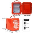 thumbnail image 6 of Coca-Cola Smile 1971 Series 4L Cooler/Warmer 12V DC 110V AC Mini Fridge, 6 of 10