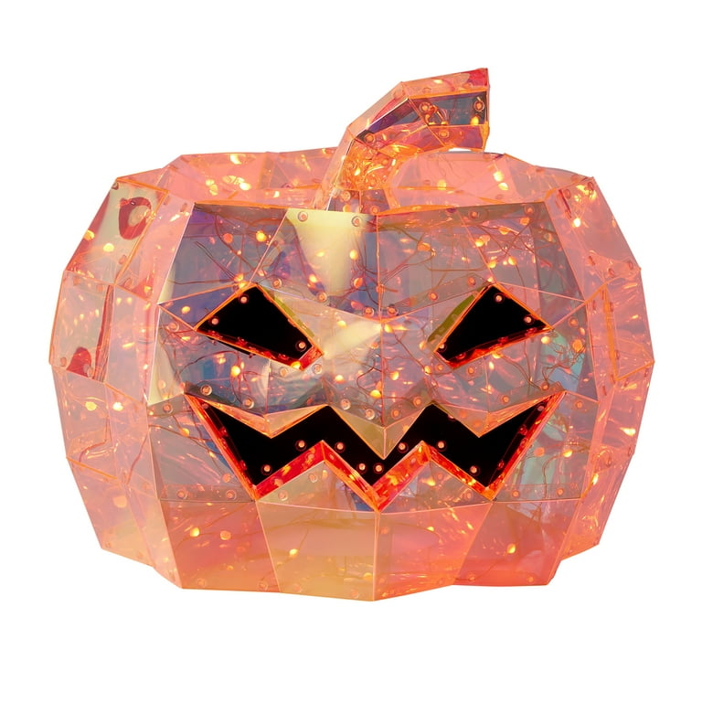 Halloween Pumpkin 多色LEDライト付き Amazon.com: Litake Halloween Jack-O-Lantern Lights, Dimmable