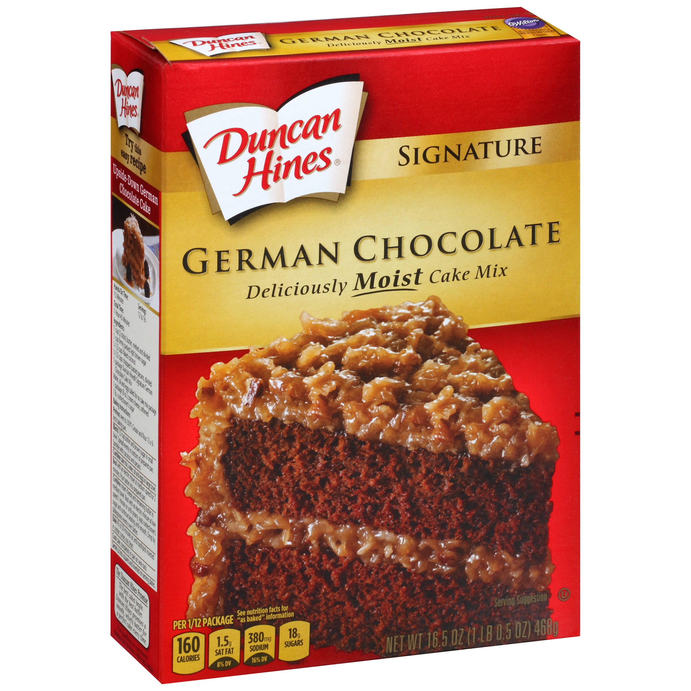 Duncan Hines Moist Deluxe German Chocolate Cake Mix 18.25 ... Duncan Hines Moist Deluxe German Chocolate Cake Mix 18.25 ...