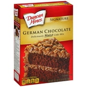 Duncan Hines Moist Deluxe German Chocolate Cake Mix 18.25 oz