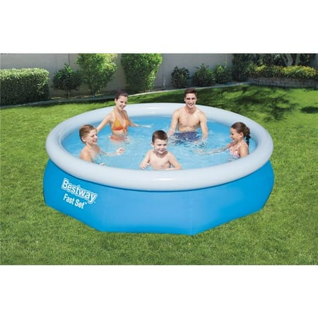 Bestway 30 in. x 10 ft. 330 gal Fast Set Round Above Ground Pool