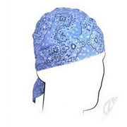 BALBOA Z108C Flydanna 100 Cotton, Sky Blue Paisley