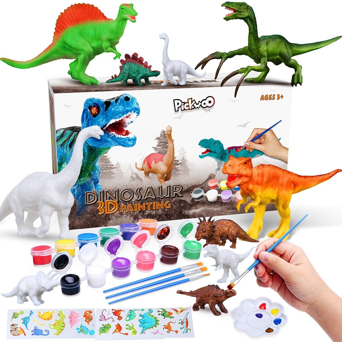 Emury Dinosaur Painting Kit,Kids Crafts and Kids Paint,Dinosaur World Painting Toys for Gifts for 3 4 5 6 7 8 Year Old Boys kids Girls Emury Dinosaur Painting Kit,Kids Crafts and Kids Paint,Dinosaur World Painting Toys for Gifts for 3 4 5 6 7 8 Year Old Boys kids Girls