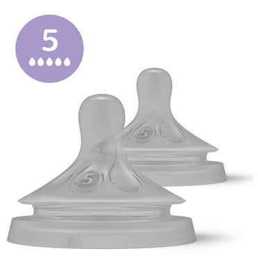 Philips Avent Natural Response Nipples, Extra Fast Flow (Flow 5), 2-Pack, SCY965/02