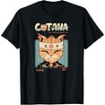 thumbnail image 1 of Cat Warrior Retrato Camiseta, 1 of 2