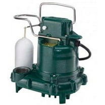 Zoeller 53-0045, Model BE53 Mighty Mate Effluent Pump, .3 HP, 230 Volts, 1 Phase, 4.8 Amps, 1-1/2" NPT Discharge, 43 GPM Max