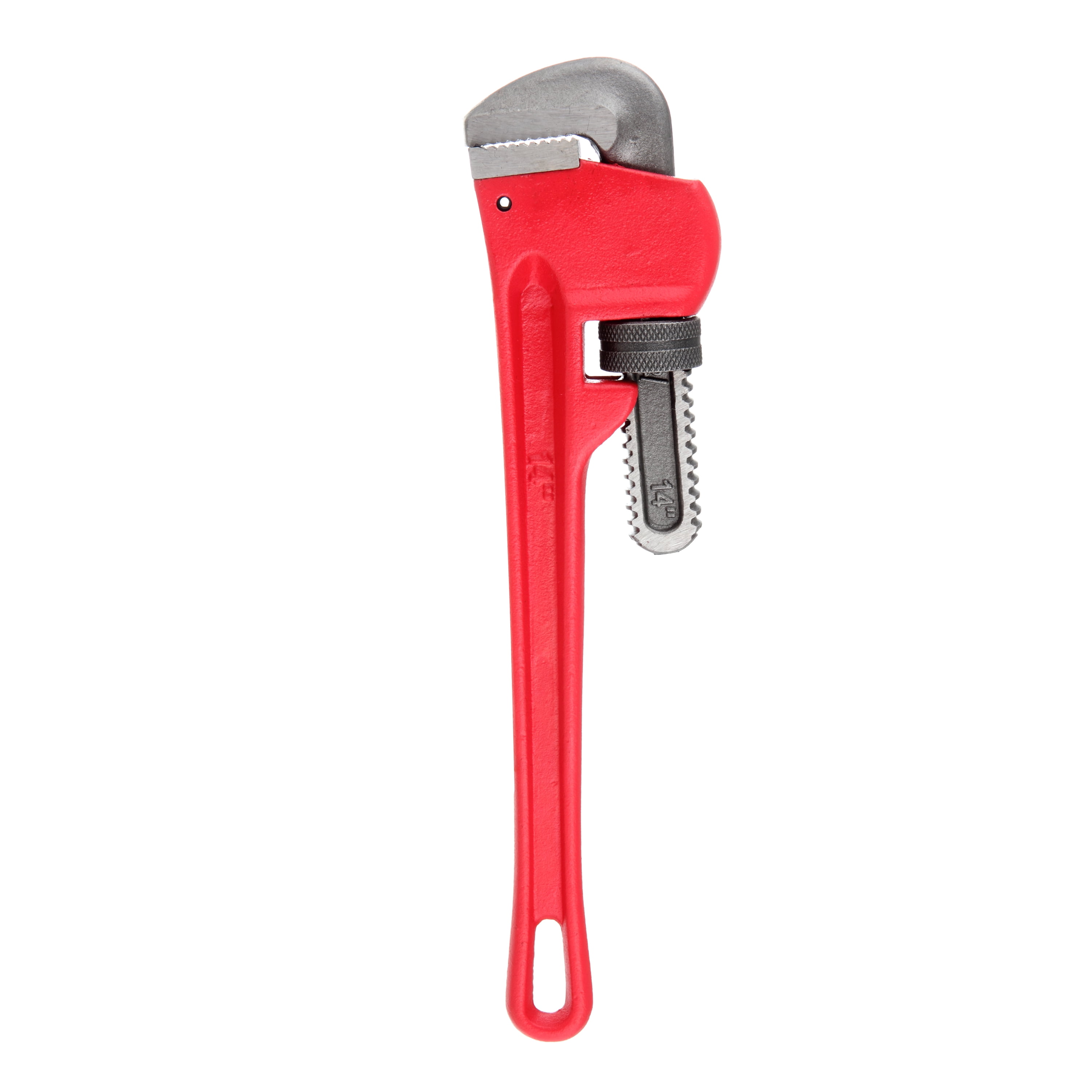 Convy GJ-0076 Straight Pipe Wrench 14\ Plumbing Wrench with Adjustable Jaw 
