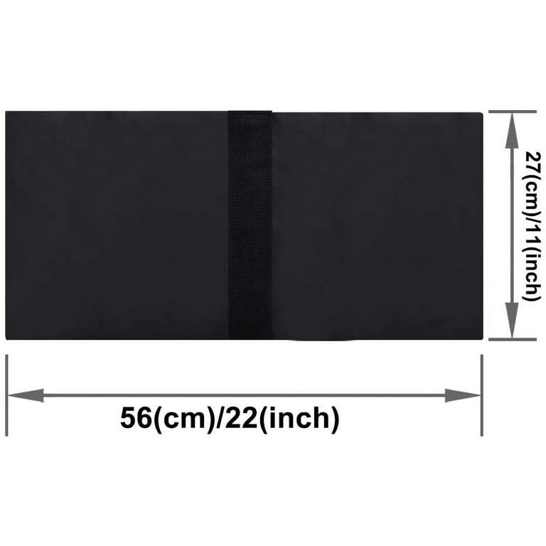 ABCCANOPY Super Heavy Duty Sandbag Saddlebag Design 4 Weight Bags for Photo Video Studio Stand (Black)