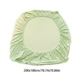 thumbnail image 4 of Sentmoon Drap-Housse Très Grand Ensemble de Drap-Housse et de Couvre-Lit avec Poches Profondes Conçu en Matériau Ultra Doux en Peluches Fines Résistant au Rétrécissement et à la Décoloration et pour l'Entretien, 4 of 7