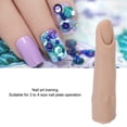 thumbnail image 3 of 5Pcs Silicone Practice Finger, Flexible Bendable Silicone Nail Training Finger for Acrylic Nails, Nail Practice Finger prosthetic Finger to Practice prosthetic Nails for DIY Nails, Nail Art, 3 of 7