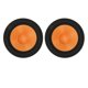 thumbnail image 1 of Papel para tambor de cono de altavoz Sincero Papel de repuesto para subwoofer 1 pulgada de Diámetro interior Naranja, 1 of 10