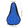 thumbnail image 4 of Qiilu Ultralight 3D Mountain Bicycle Road Bike Breathable Soft Saddle Cover Accessory, Road Bike Saddle Cover, 4 of 8
