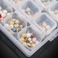 thumbnail image 3 of 28 rejillas Caja de diamantes de imitación Caja de imagen de diamante Caja de almacenamiento de joyería de plástico Contenedor de almacenamiento Contenedor de gemas Caja de almacen, 3 of 4