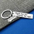 thumbnail image 4 of Visland Bus Driver Appreciation Gift Thank You for Keeping Me Safe School Bus Driver Keychain ,Thank You Jewelry Gifts Keyring for Driver Christmas Birthday, 4 of 6
