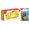 Nintendo Switch Lite 32GB Yellow and Mario & Sonic Olympic Games 2020 Bundle - Import with US Plug