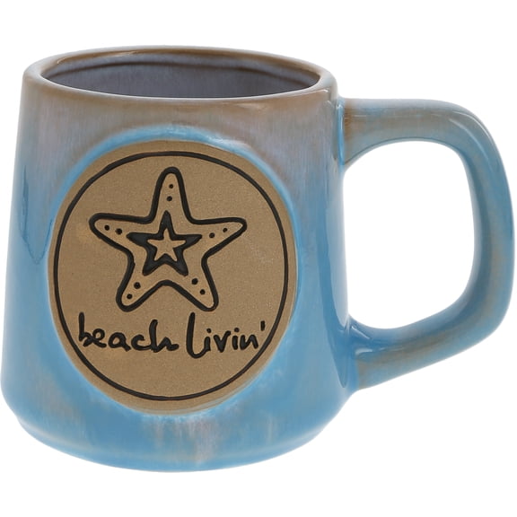 Pavilion Gift Company - Beach Livin' - 15 oz Mug