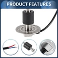 thumbnail image 4 of Unique Bargains Fuel Sending Unit and Gauge Kit 342mm Length Boat Fuel Sending Unit Marine Fuel Sender Unit Metal Black Silver Tone 240-33 Ohm, 4 of 6