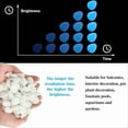 thumbnail image 3 of OFEFE Glow in The Dark Rocks - 100pcs White Luminous Pebbles for Aquarium, Garden, Pathway & DIY Decor, Solar-Powered Blue Glowing Stones for Fish Tank, Yard & Patio, 3 of 7