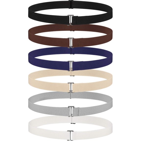 6 count Invisible Belt for Women Elastic