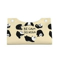 thumbnail image 2 of Sikiie Panda Doing Yoga Leather Tissue Box Cover Rectangle, Long Tissue Box Cover, Tissue Box Holder, Tissue Holder for Bathroom, 2 of 7